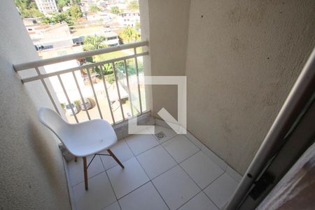 Varanda da Sala de apartamento à venda com 2 quartos, 51m² em Taquara, Rio de Janeiro