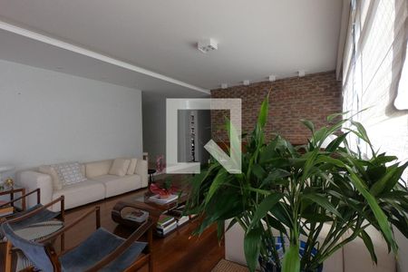 Sala de apartamento à venda com 3 quartos, 370m² em Real Parque, São Paulo