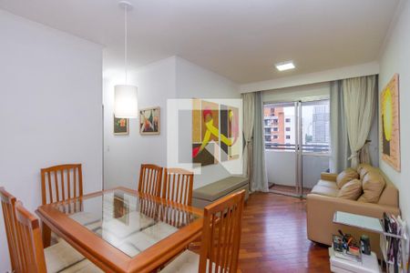 Sala de apartamento à venda com 2 quartos, 54m² em Chácara Santo Antônio (zona Sul), São Paulo