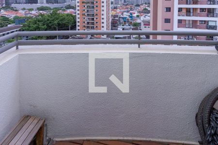 Varanda da Sala de apartamento à venda com 2 quartos, 54m² em Chácara Santo Antônio (zona Sul), São Paulo