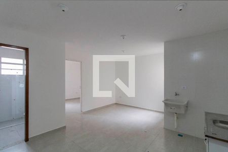 Sala e Cozinha Integrada de apartamento à venda com 1 quarto, 37m² em Parque das Paineiras, São Paulo