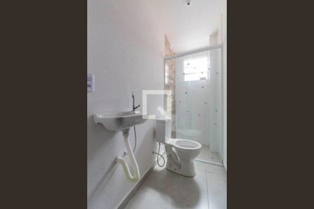 Banheiro de apartamento à venda com 1 quarto, 34m² em Parque das Paineiras, São Paulo