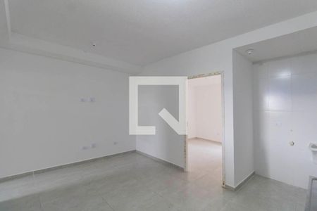 Sala e Cozinha Integrada de apartamento à venda com 1 quarto, 34m² em Parque das Paineiras, São Paulo