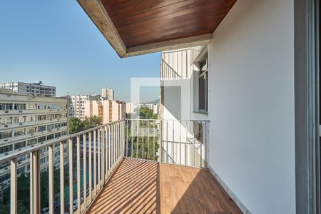 Sala Varanda de apartamento à venda com 2 quartos, 75m² em Maracanã, Rio de Janeiro