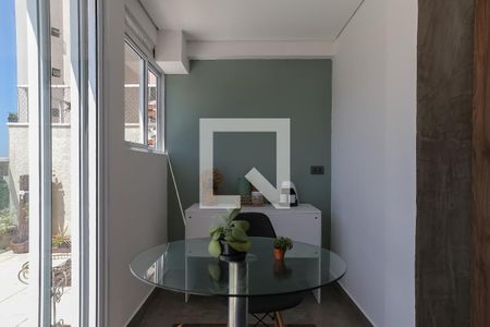 Sala de apartamento para alugar com 1 quarto, 78m² em Ponta da Praia, Santos