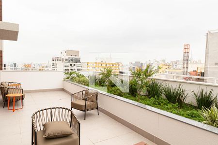 Apartamento à venda com 28m², 1 quarto e sem vagaTerraço