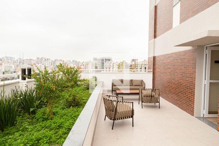 Apartamento à venda com 28m², 1 quarto e sem vagaTerraço