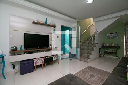 Sala de casa para alugar com 3 quartos, 125m² em Parque Maria Luiza, São Paulo