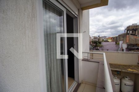 Varanda de kitnet/studio à venda com 1 quarto, 42m² em Centro, São Leopoldo