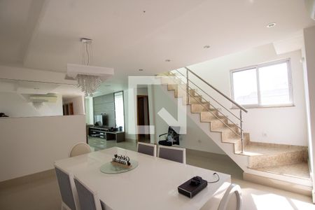 Sala de Jantar de apartamento à venda com 4 quartos, 320m² em Recreio dos Bandeirantes, Rio de Janeiro