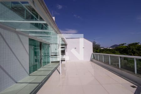 Varanda da Sala de apartamento à venda com 4 quartos, 320m² em Recreio dos Bandeirantes, Rio de Janeiro