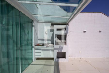 Churrasqueira da Varanda da Sala de apartamento à venda com 4 quartos, 320m² em Recreio dos Bandeirantes, Rio de Janeiro