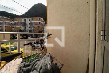 varanda de apartamento para alugar com 2 quartos, 45m² em Jacarepaguá, Rio de Janeiro