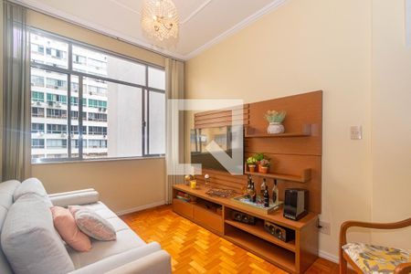 Sala de apartamento à venda com 2 quartos, 75m² em Copacabana, Rio de Janeiro
