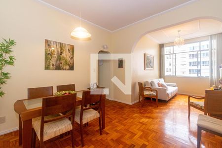 Sala de apartamento à venda com 2 quartos, 75m² em Copacabana, Rio de Janeiro