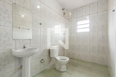 Banheiro de casa para alugar com 1 quarto, 60m² em Jardim Oliveiras, Taboão da Serra