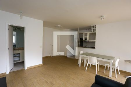 Apartamento para alugar com 60m², 1 quarto e 2 vagasSala