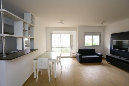 Sala de apartamento para alugar com 1 quarto, 60m² em Morumbi, São Paulo
