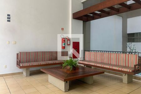 Apartamento para alugar com 63m², 1 quarto e 1 vagaÁrea comum - Hall do Prédio