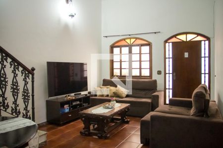Sala de casa à venda com 4 quartos, 210m² em Conjunto Residencial Nova Roma, São Bernardo do Campo