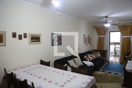 Sala de apartamento para alugar com 2 quartos, 84m² em Vila Tupi, Praia Grande