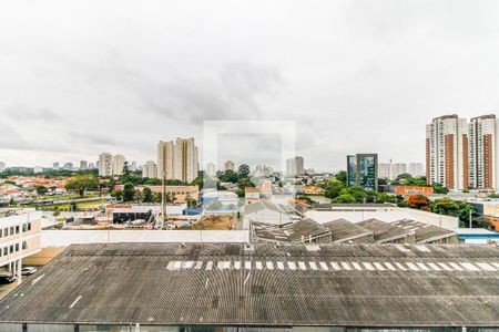 Vista da Sacada de apartamento à venda com 1 quarto, 31m² em Jardim Caravelas, São Paulo