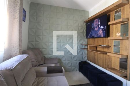 Sala de TV de apartamento para alugar com 1 quarto, 50m² em São José, Canoas