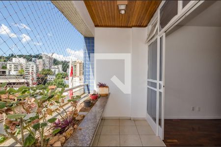 Varanda da Sala de apartamento para alugar com 3 quartos, 120m² em São Bento, Belo Horizonte