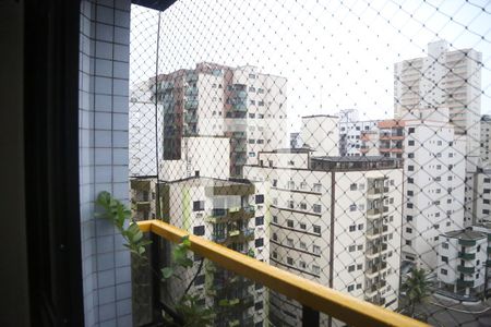 Vista da Sala de apartamento para alugar com 1 quarto, 54m² em Aviação, Praia Grande