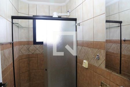 Banheiro Social de apartamento para alugar com 1 quarto, 54m² em Aviação, Praia Grande