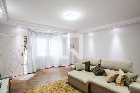 Sala de apartamento à venda com 3 quartos, 110m² em Jardim das Maravilhas, Santo André