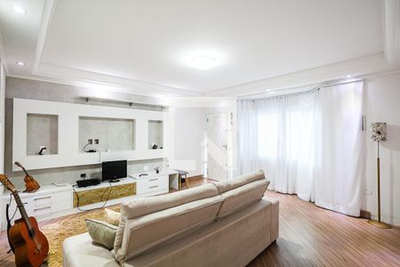 Sala de apartamento à venda com 3 quartos, 110m² em Jardim das Maravilhas, Santo André