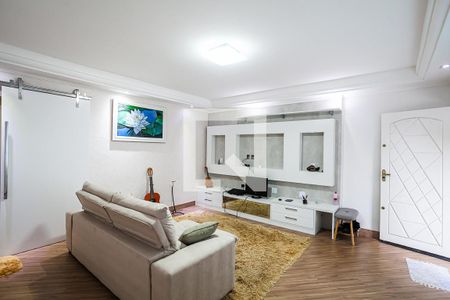 Sala de apartamento à venda com 3 quartos, 110m² em Jardim das Maravilhas, Santo André