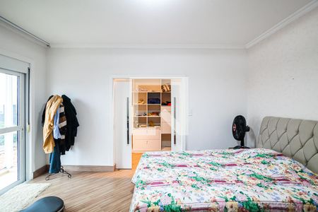 Suíte de apartamento à venda com 3 quartos, 110m² em Jardim das Maravilhas, Santo André