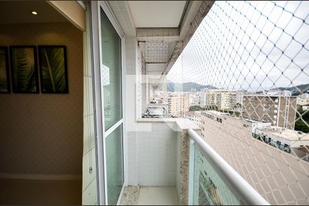 Varanda da Sala de apartamento para alugar com 3 quartos, 141m² em Tijuca, Rio de Janeiro