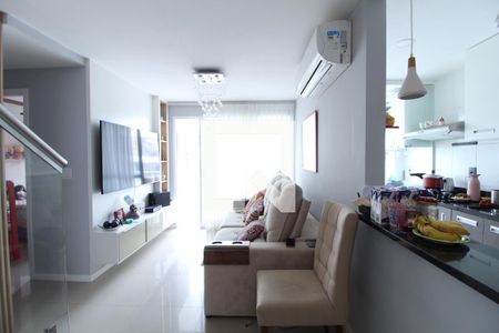 Sala de apartamento para alugar com 3 quartos, 155m² em Recreio dos Bandeirantes, Rio de Janeiro