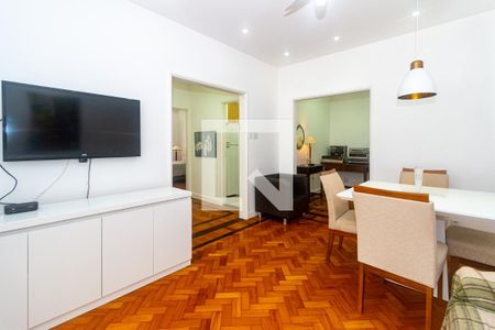Sala de apartamento para alugar com 2 quartos, 120m² em Copacabana, Rio de Janeiro