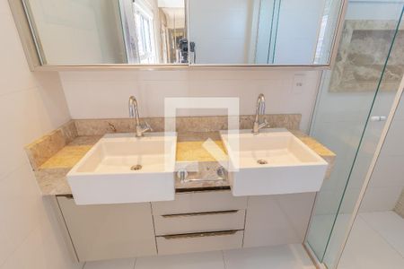 Apartamento para alugar com 121m², 3 quartos e 2 vagasBanheiro da Suíte Master