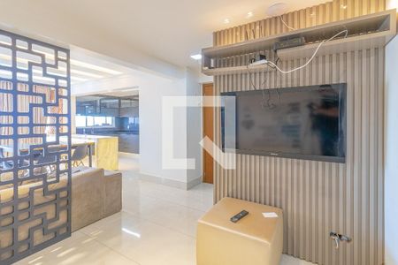Sala de TV de apartamento para alugar com 3 quartos, 121m² em Setor Bueno, Goiânia