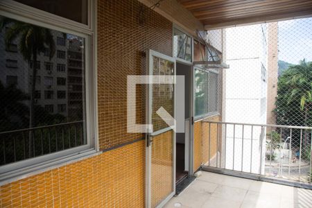Varanda  de apartamento para alugar com 2 quartos, 98m² em Flamengo, Rio de Janeiro