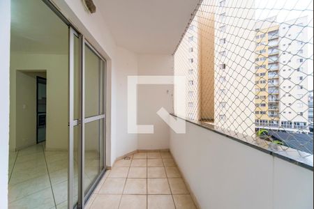 Varanda da Sala de apartamento à venda com 2 quartos, 62m² em Vila Floresta, Santo André
