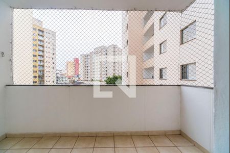 Varanda da Sala de apartamento à venda com 2 quartos, 62m² em Vila Floresta, Santo André