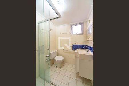 Banheiro  de apartamento à venda com 2 quartos, 62m² em Vila Floresta, Santo André