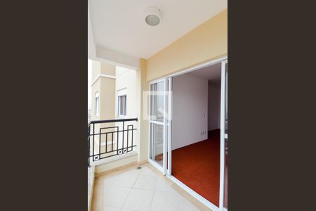 Varanda da Sala de apartamento à venda com 3 quartos, 83m² em Picanço, Guarulhos