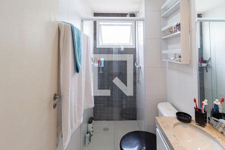 Apartamento à venda com 83m², 2 quartos e 2 vagasBanheiro da suíte 1