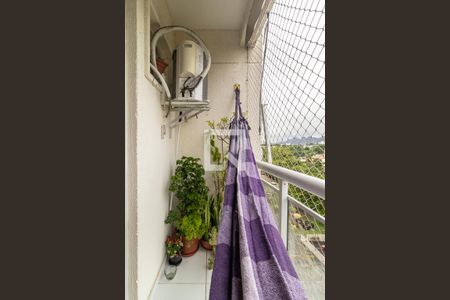 Varanda da Sala de apartamento à venda com 2 quartos, 58m² em Pechincha, Rio de Janeiro