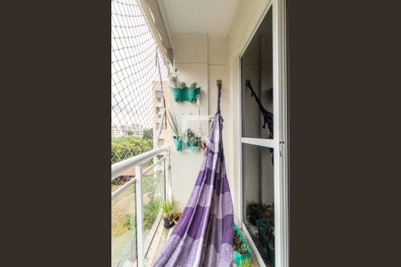 Varanda da Sala de apartamento à venda com 2 quartos, 58m² em Pechincha, Rio de Janeiro