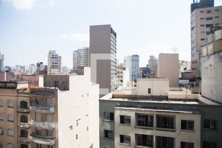 vista da Sacada de kitnet/studio à venda com 1 quarto, 40m² em Santa Efigênia, São Paulo