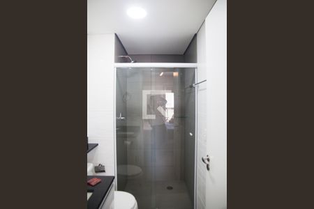 Banheiro de kitnet/studio à venda com 1 quarto, 40m² em Santa Efigênia, São Paulo