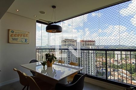 Varanda gourmet de apartamento à venda com 3 quartos, 94m² em Jardim Tupanci, Barueri